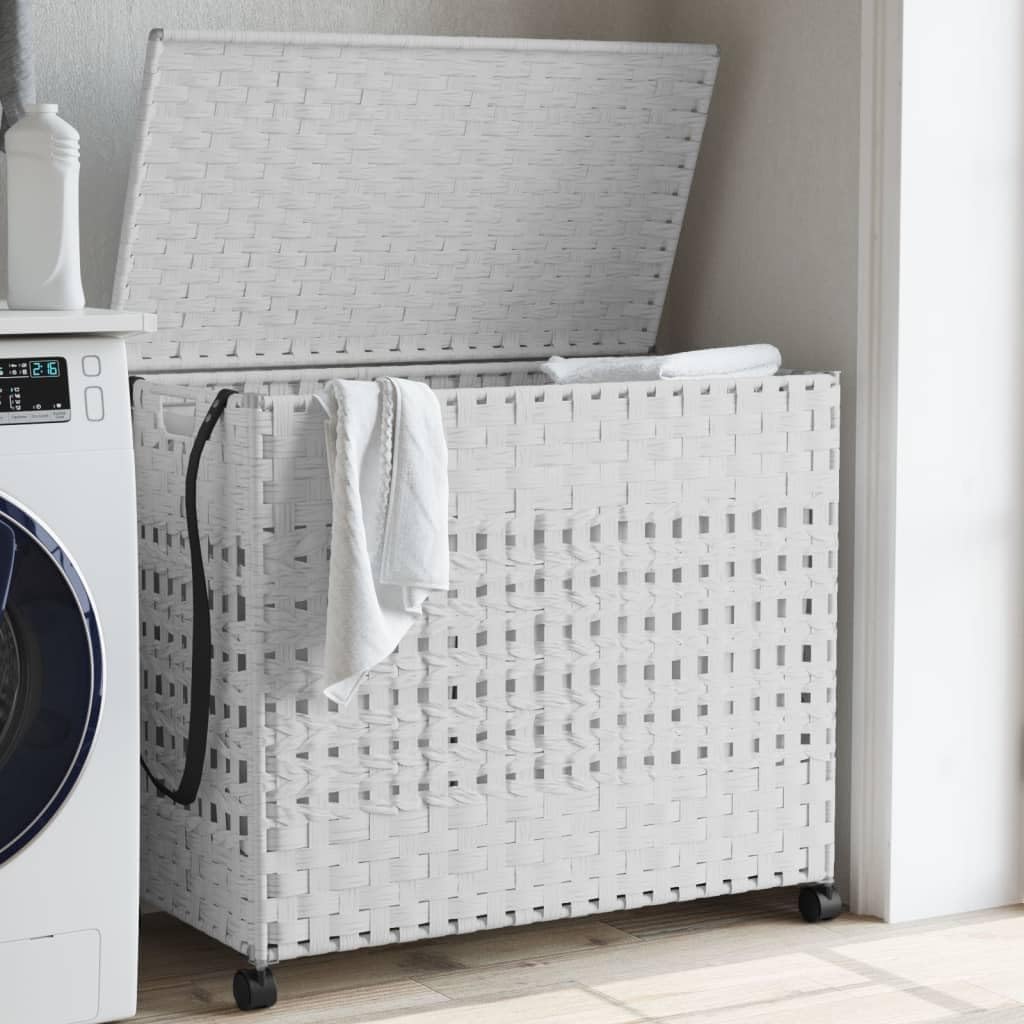 Choisissez un trieur a linge avec poignee de maintien, avec des elements metalliques