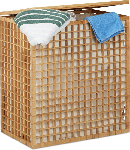 Choisissez un coffre a linge au sac facile a retirer, avec une poignee de prise en main